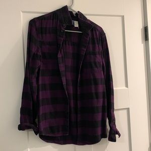 Flannel button up